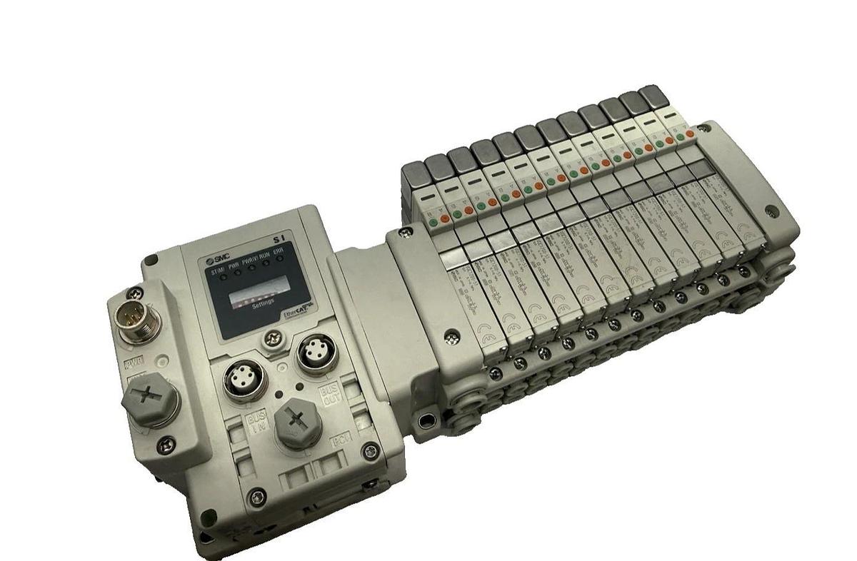 Refurbished SMC Air Valve EX600-SEC2 Serial Interface EX600-ED2 VV5QC11-12C6LD0 Vqc1200-51