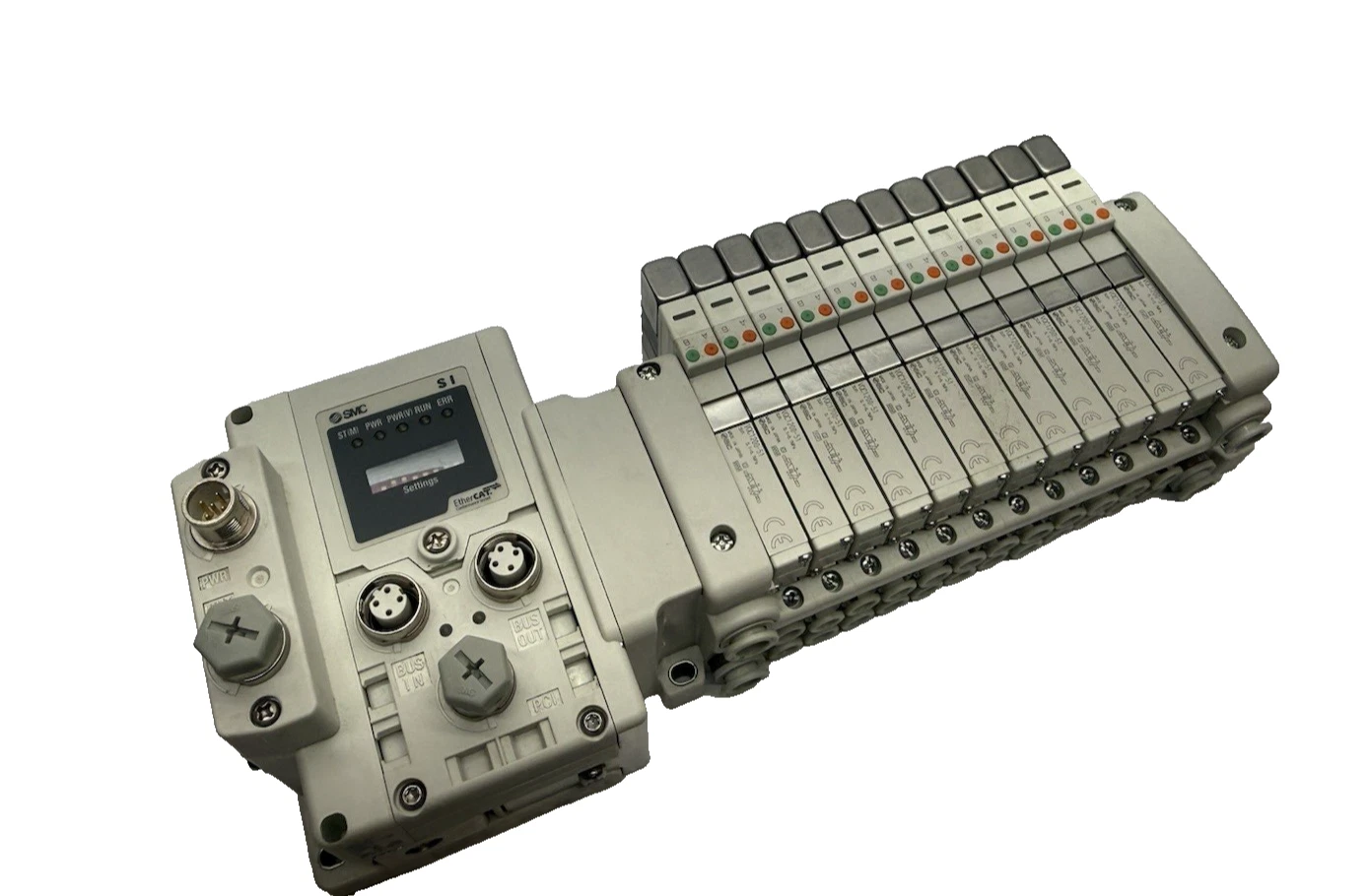 Refurbished SMC Air Valve EX600-SEC2 Serial Interface EX600-ED2 VV5QC11-12C6LD0 Vqc1200-51