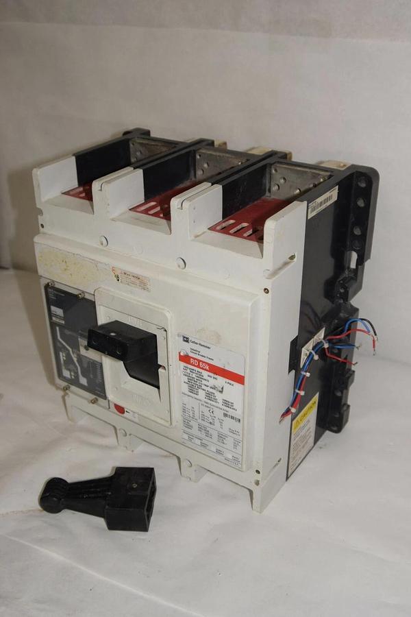 Used Cutler Hammer RD 3 pole 1600 amp RD316T35W Circuit Breaker RD316T35W RES1600LSG
