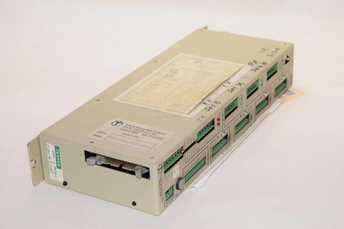 Used TOLEDO TRANSDUCERS INC. SLM-4-CCM Tonnage Monitor System USA