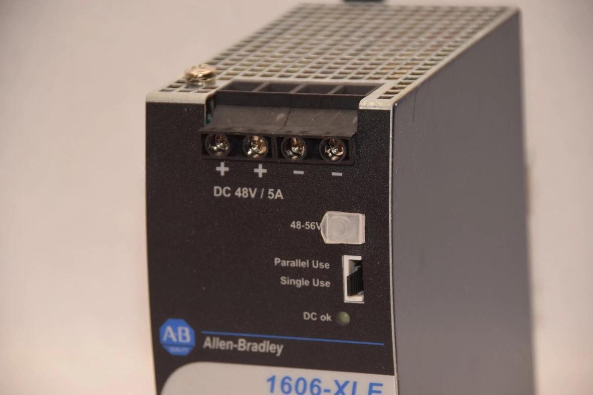 Used ALLEN BRADLEY 1606-XLE240F-3 Series A Power Supply