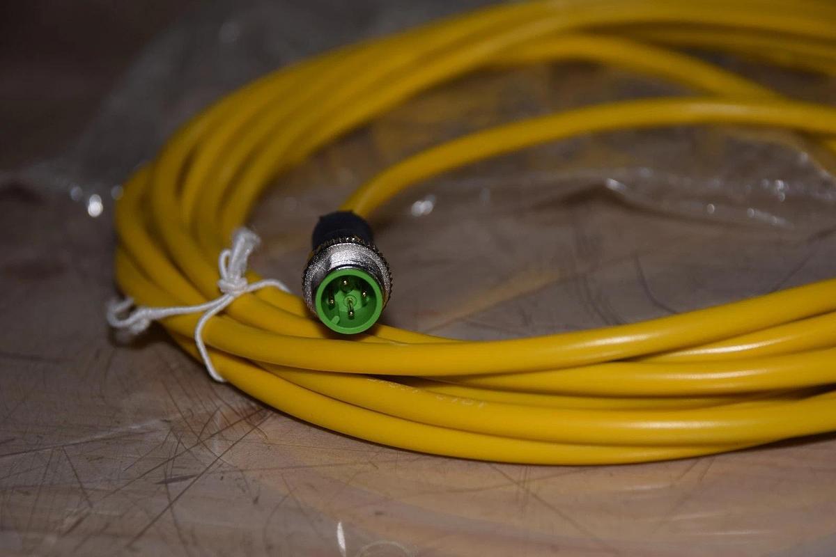 MURR ELEKTRONIK 7000-12021-0140500 M12 MALE CONNECTOR CABLE NEW