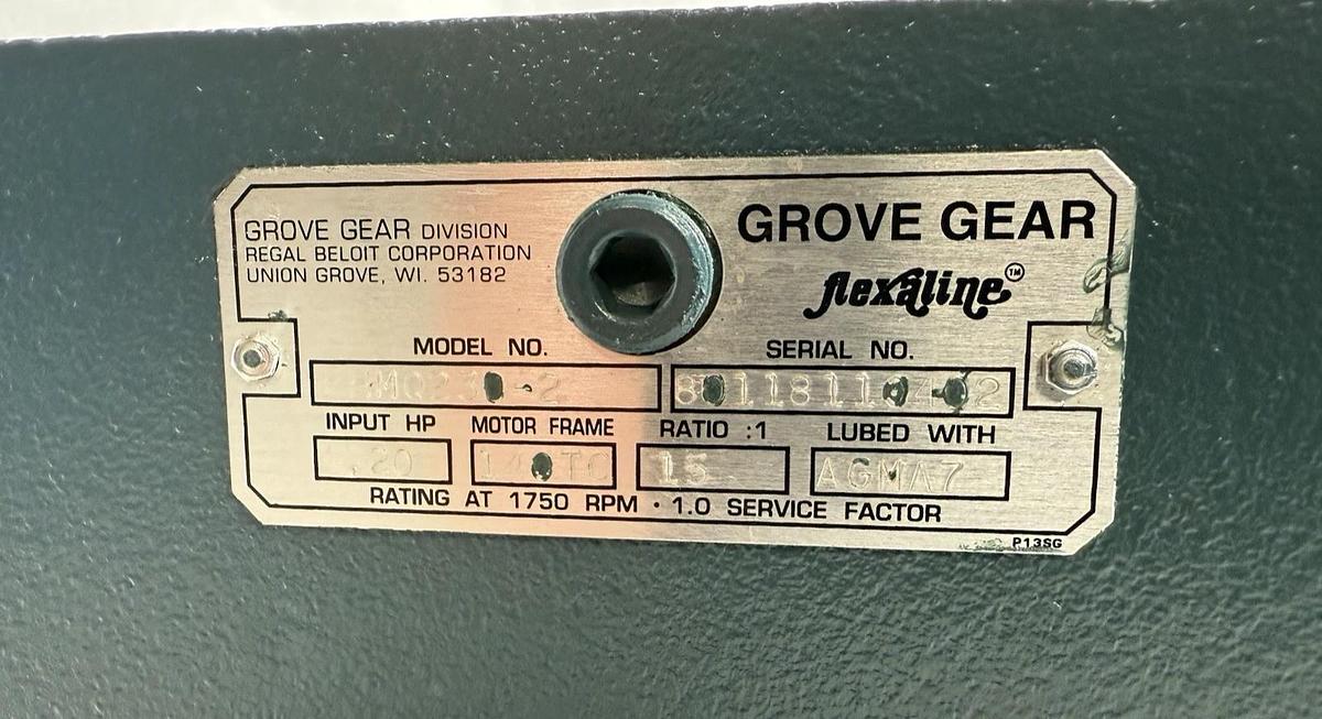 GROVE GEAR FHMQ230-2 FLEXALINE WORM SPEED REDUCER 15:1 FHMQ2302 (New)