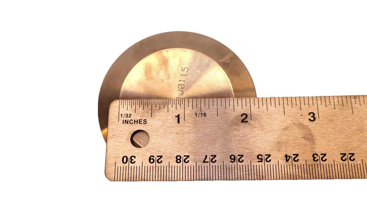 2" 316L 11J0115 Sanitary Tri-Clamp End Cap