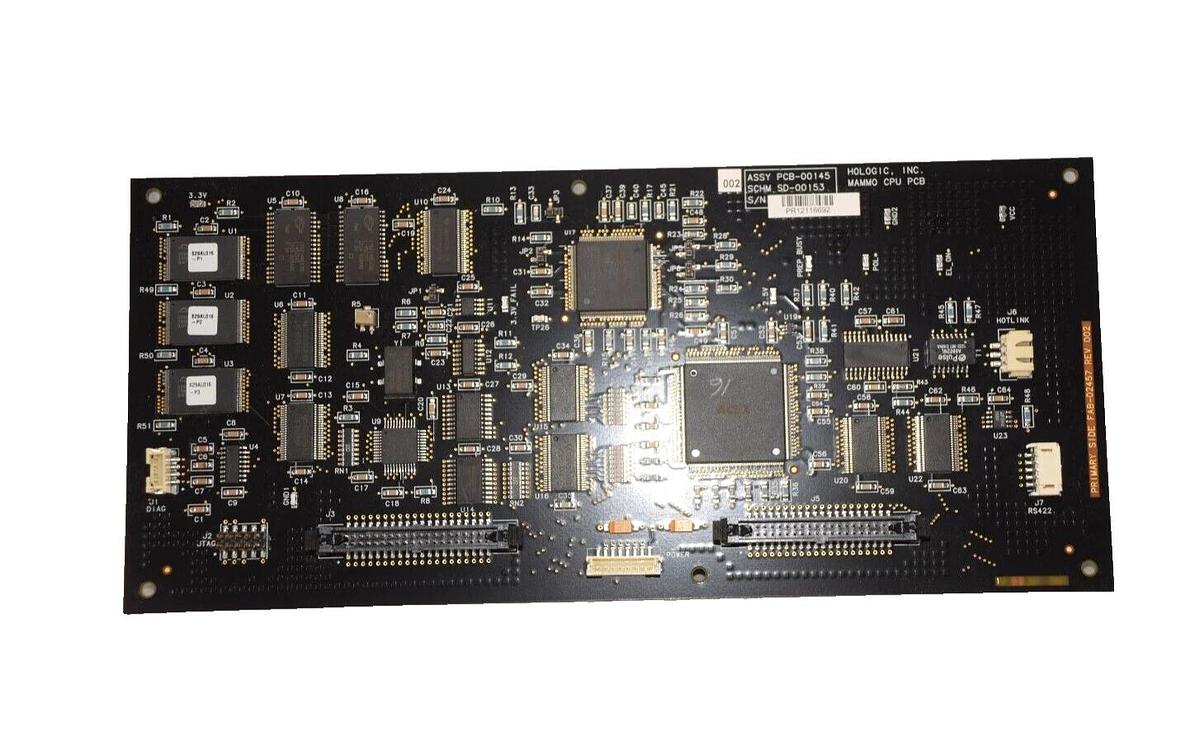Used HOLOGIC PCB-00145 PCB00145 SD-00153 SD00153 Mammo CPU PCB Circuit Board Card