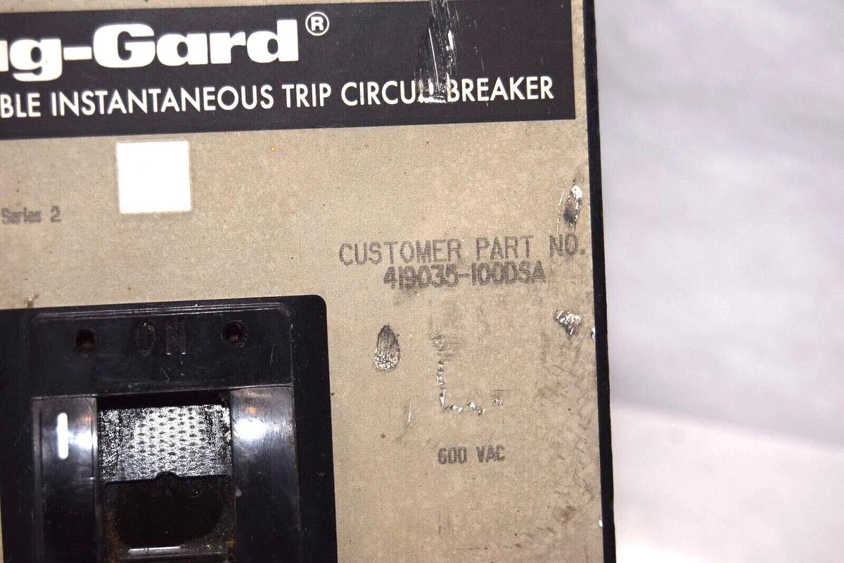 Used SQUARE D FAF3603013M1212 30A 30 Amp 3P 600Vac Circuit Breaker