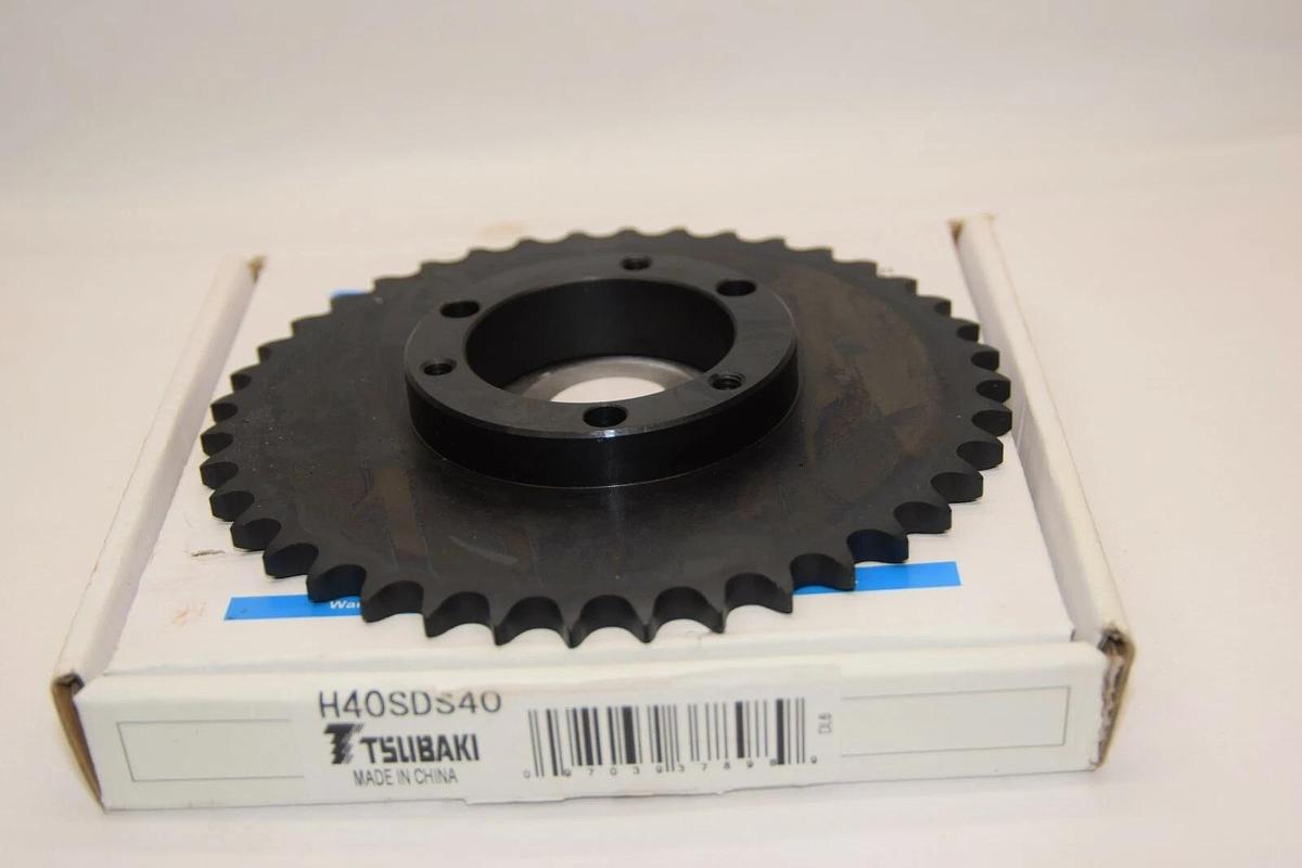 (NEW) TSUBAKI H40SDS40 170 x 170 x 27mm 40 Teeth Sprocket