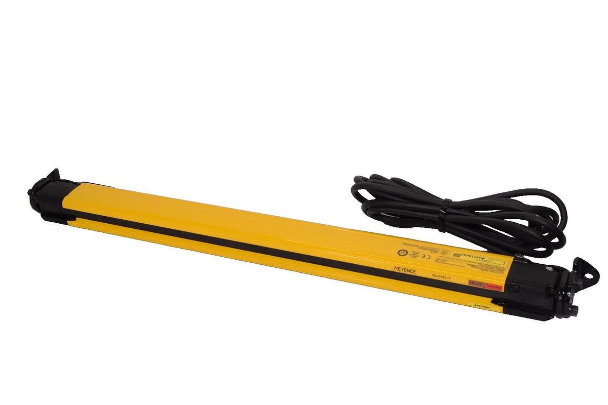 Used Keyence GL-R12L-T , GLR12LT Safety Light Curtain Transmitter