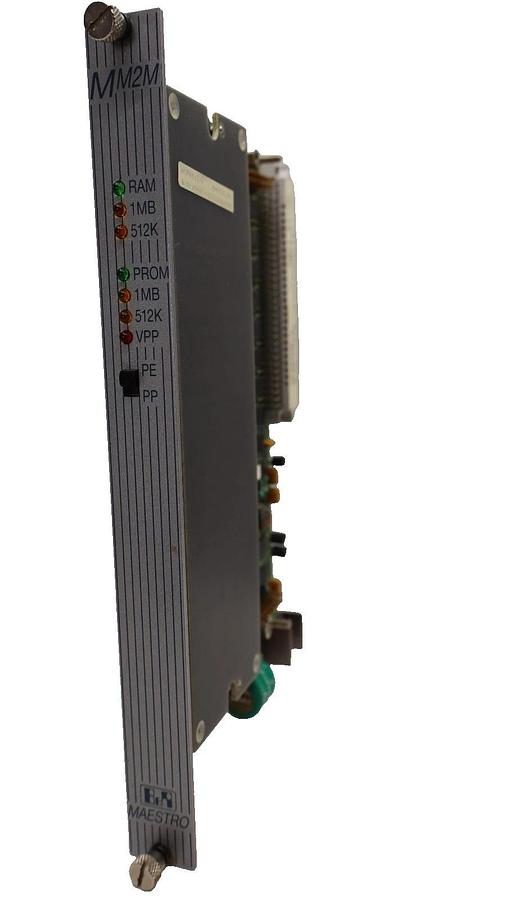 Used B & R B&R MAESTRO MM2M , HCMM2M-0 Rev: 1.00 PLC Card Expansion Memory Board