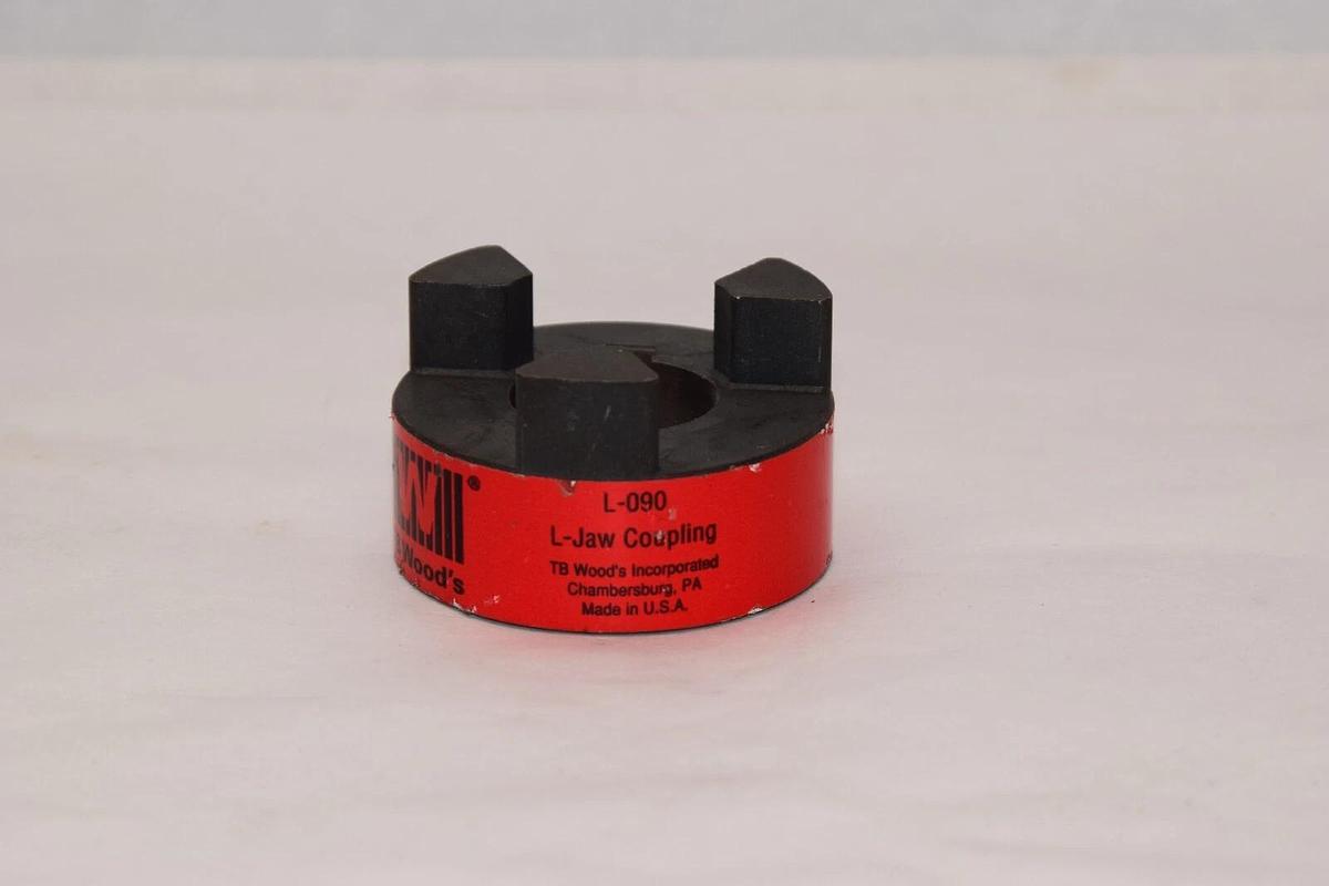 (NEW) TB WOODS L-090 L0901 1" Bore L-Jaw Coupling USA