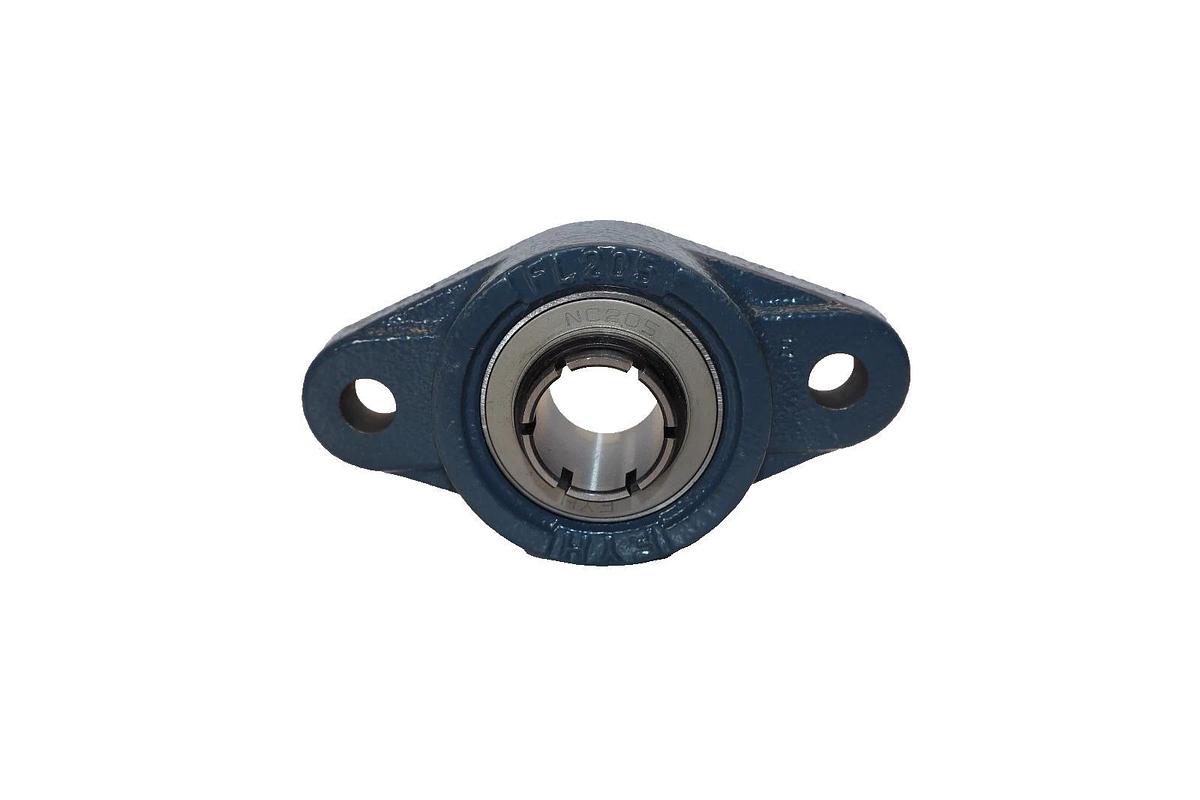 FYH FL205 Flange Bearing with NC205 Bearing Insert *No Lock Collar*  (New)