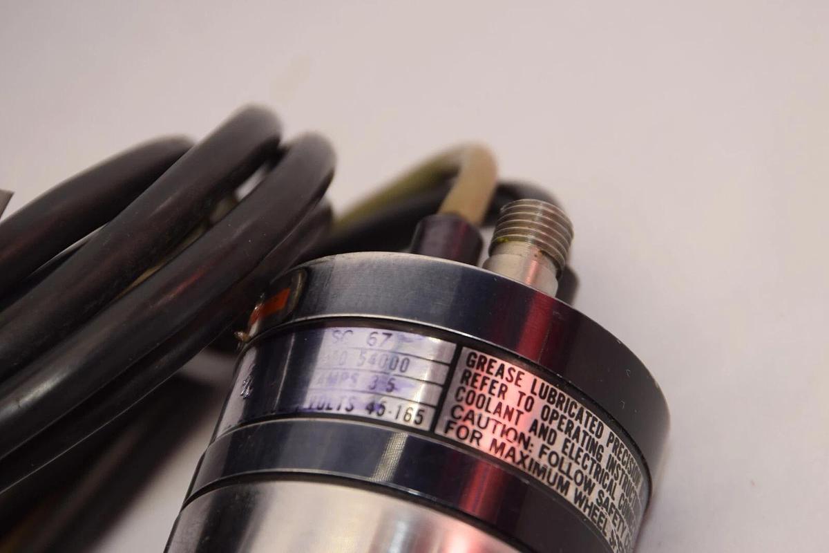 Used PRECISE LIQUID CORPORATION SC67 0-5400rpm 3.5A High Frequency Spindle Motor