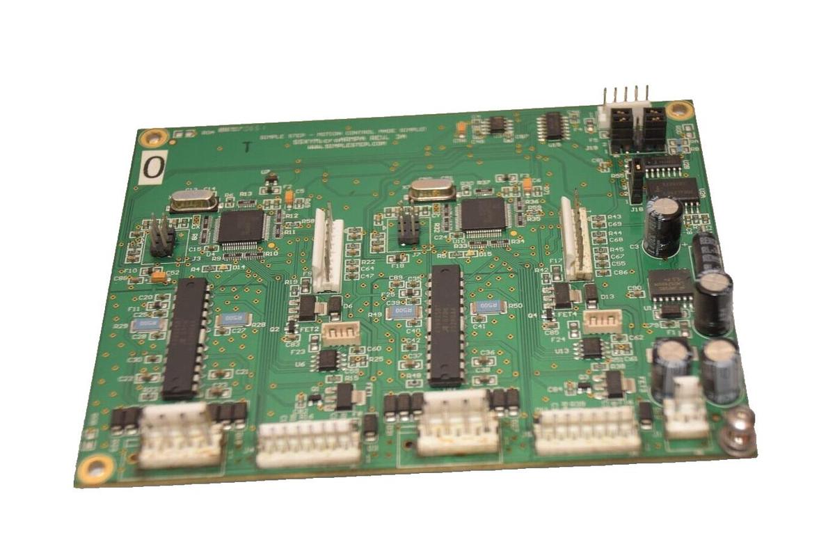 Used SIMPLE STEP SSXYM1croARMPA Rev 3A , 023013-1-1 Motion Control Board