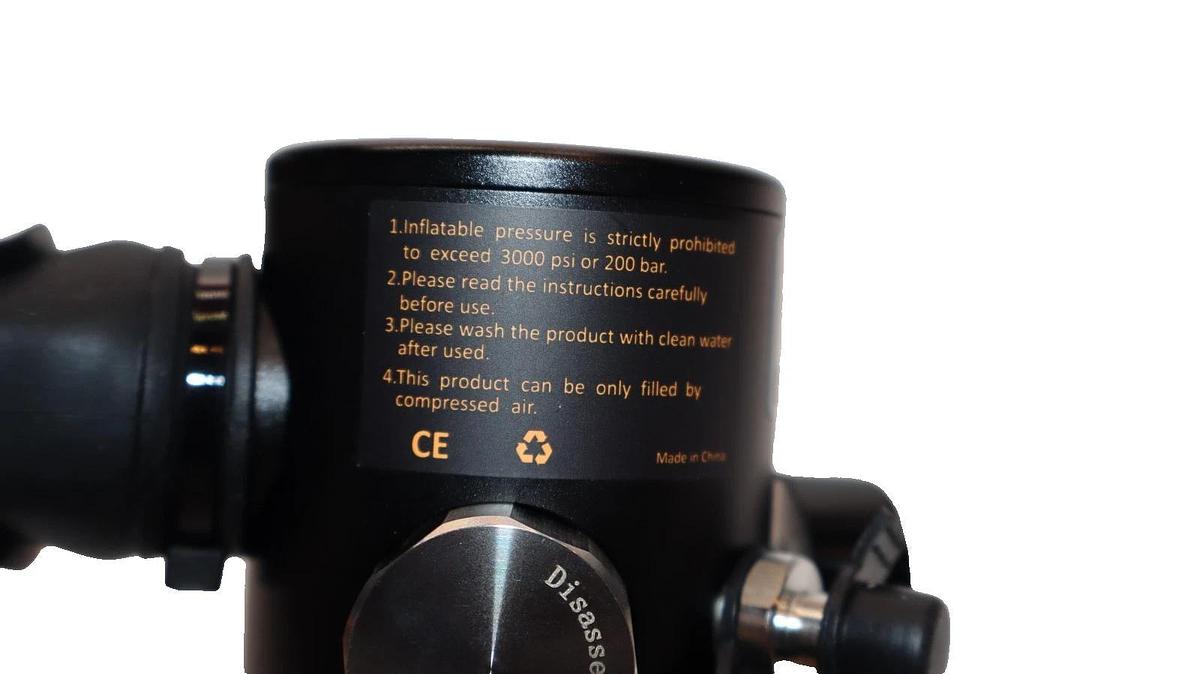 Used Smaco Dive S300 Plus Mini Scuba Tank 0.5 Liter W/ Snorkel Mask DOT-3AL2900 (New)