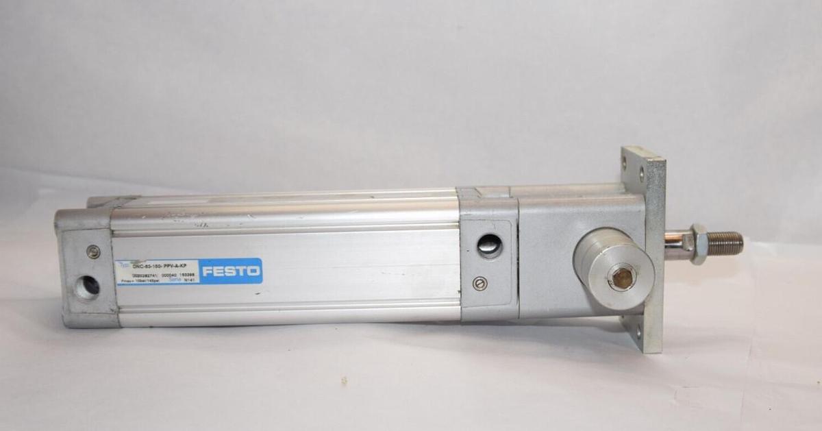 Used Festo Cylinder DNC-63-160-PPV-A-KP DNC-63-160 PPV-A-KP DNC63160PPVAKP