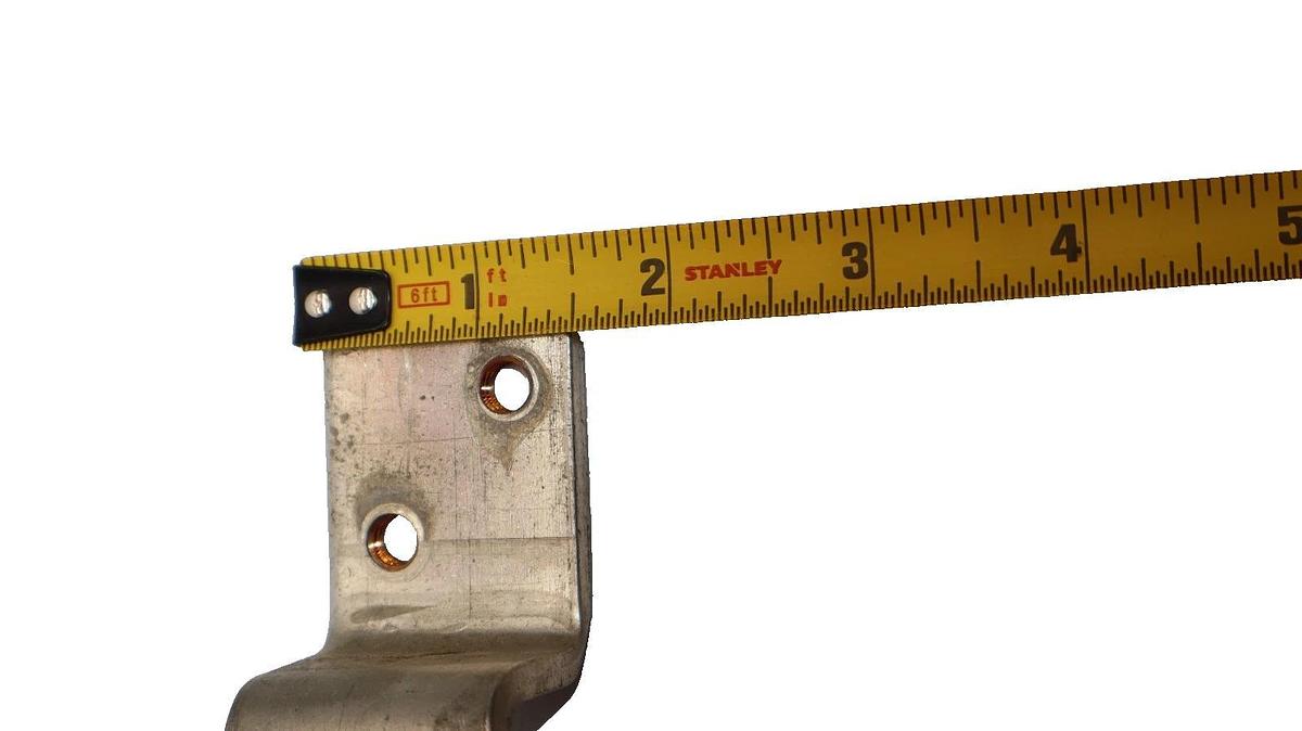 Used Approx. 4" x 1-3/8" x 3/16" Copper Buss Bar (Lot of 2)