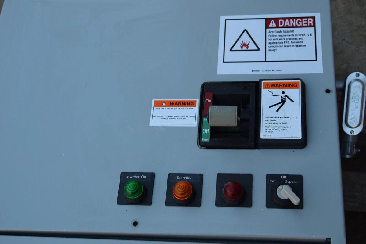 Used Westinghouse Accutrol 200 Adjustable Frequency Control A2T152B-10117 15hp 460v