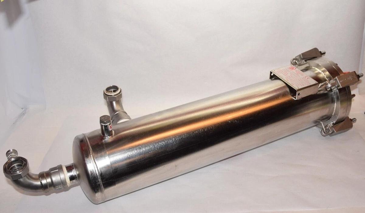 Used ASCO Stainless steel FILTRI 6" Filter Housing MTM032SL1HT-A35 1" Port Size  SS