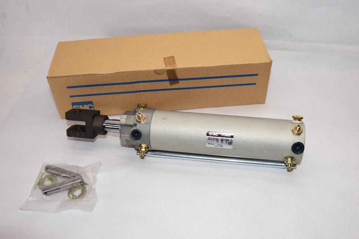 (NEW) SMC CKG1T50-150Y2PN 1.0MPa Clamp Cylinder
