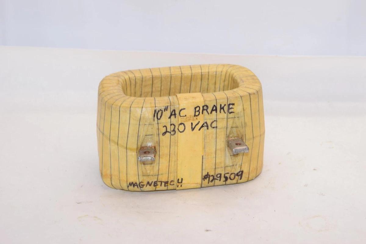 (NEW) MAGNETECH 129509 230Vac 10" AC magnetic Brake Coil