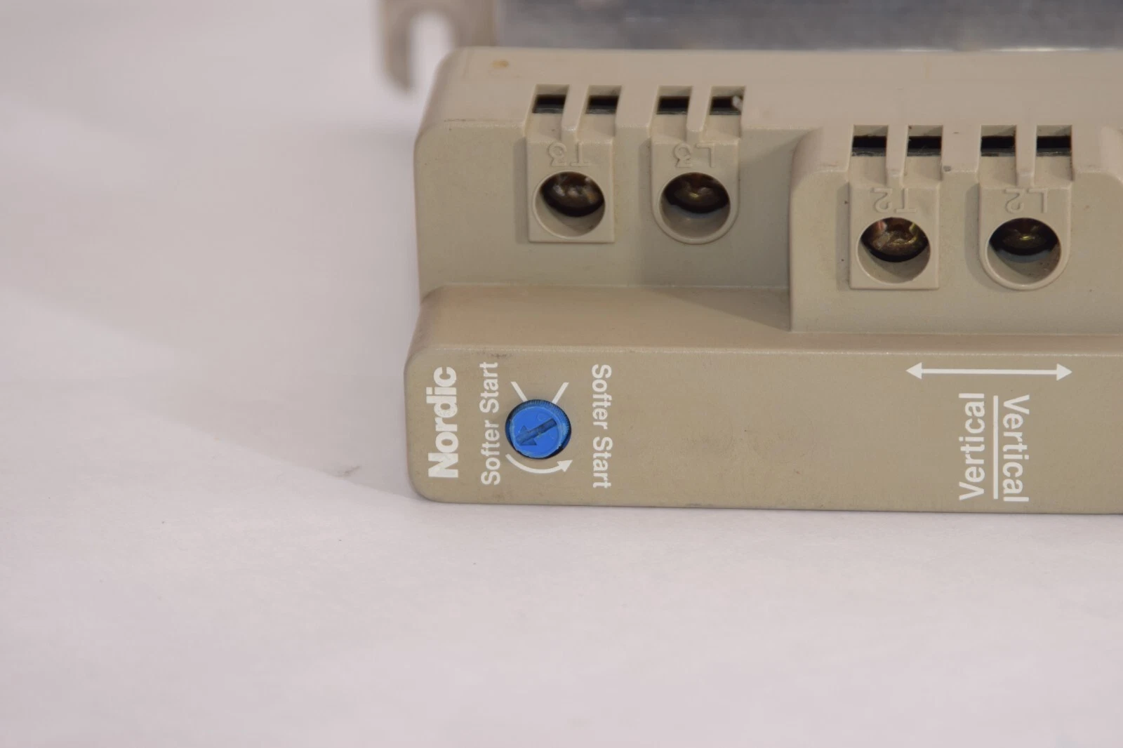 Used NORDIC 21B34G00 Soft Start Induction Motor Controller