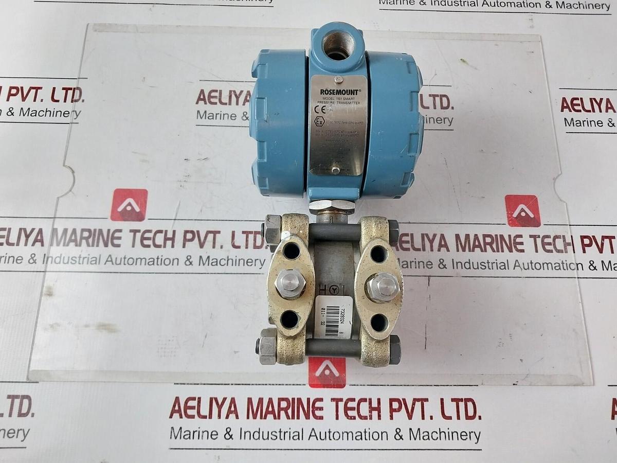 Used ROSEMOUNT 1151 1151DP3S22B1M7 0-30 IN H20 40-20MA 2000psi Pressure Transmitter