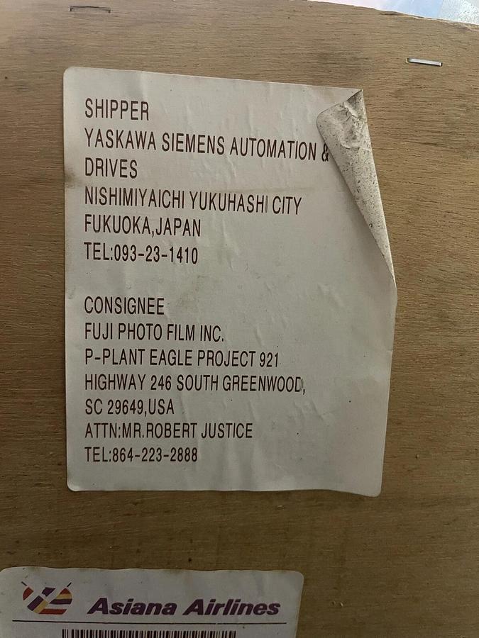 Yaskawa Siemens, EUJ5C0311 VFD Drive unit 400V 22KW