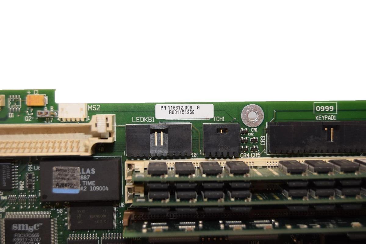 Used XYCOM 11805 Rev F , 116312-099 Main Board Circuit Board
