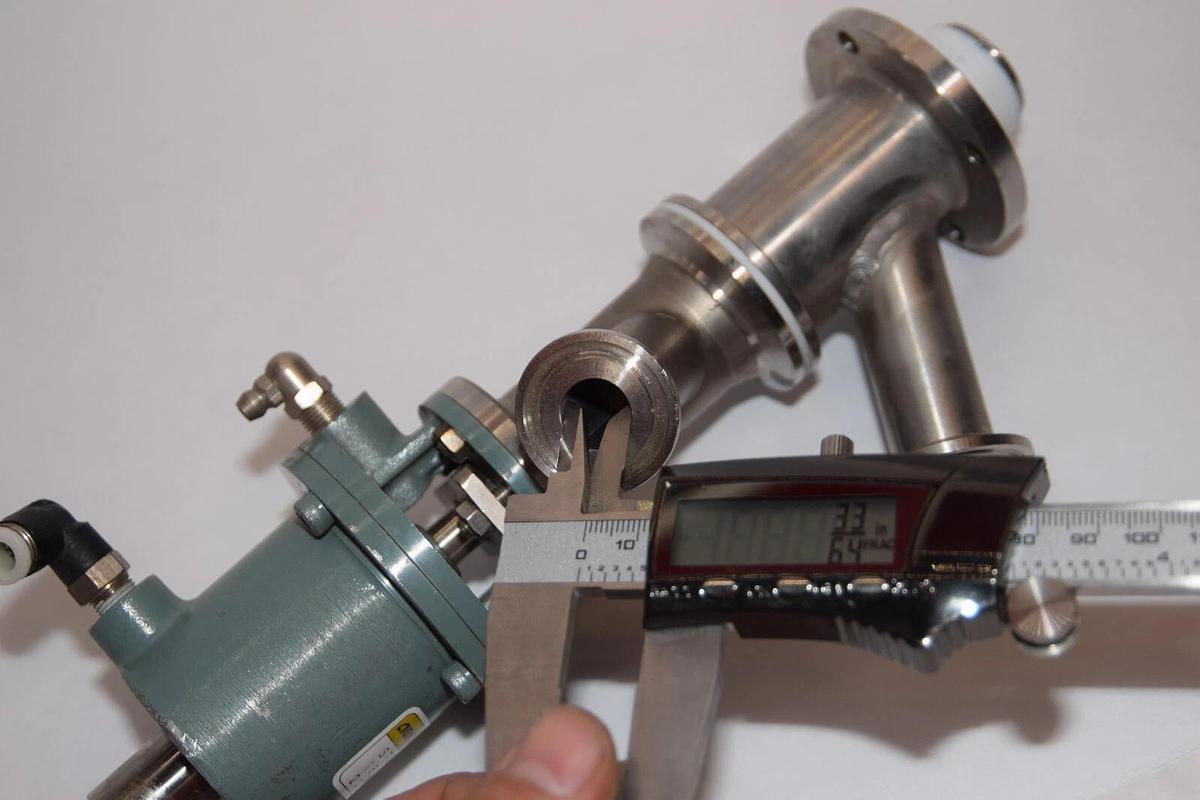 Used AOKI CO. STS-Y0100 10A Sanitary Stainless Steel SS Direction Control Valve