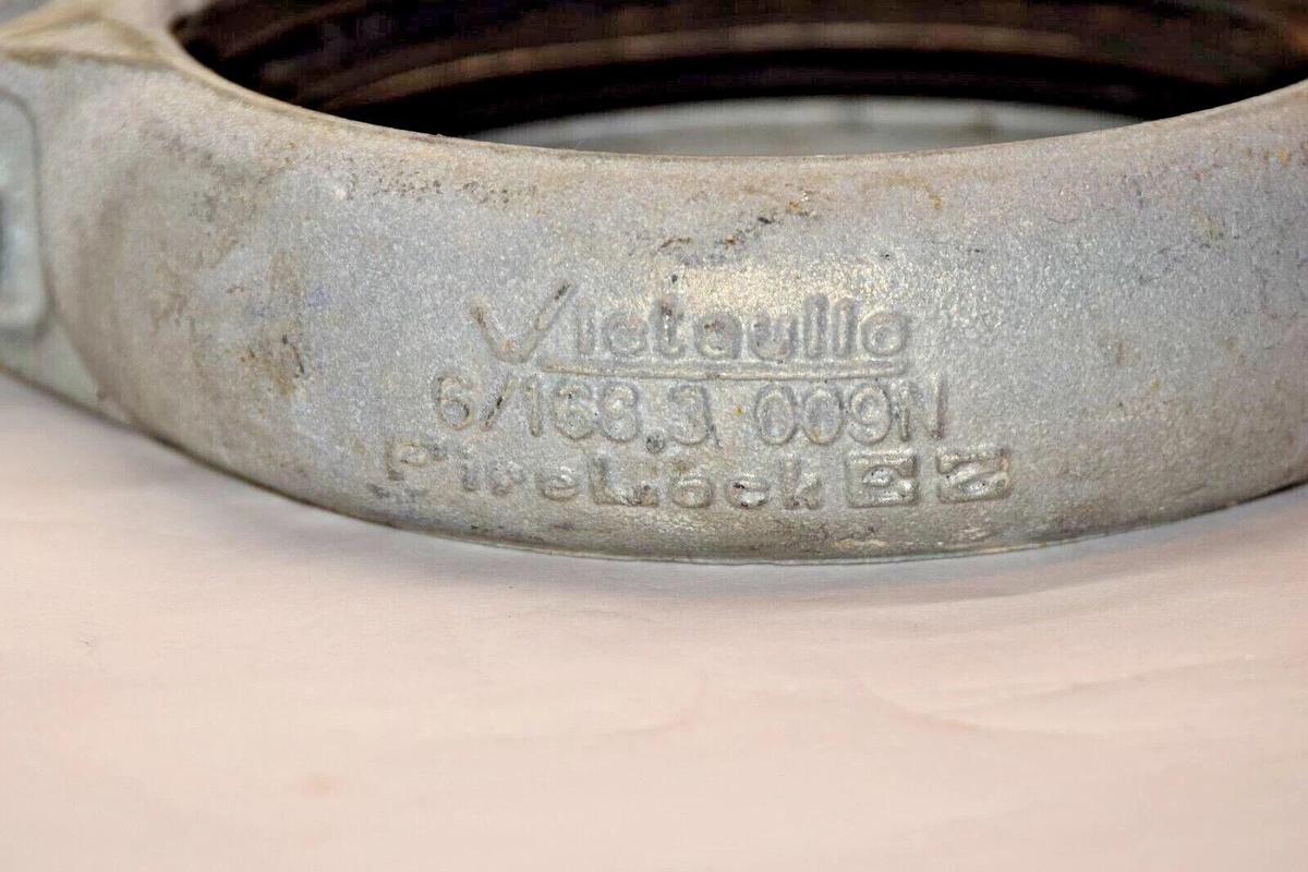 VICTAULIC 6" 6/168.3 009N 6/168.3-009N Firelock Galvanized Coupling Gasket *NEW*