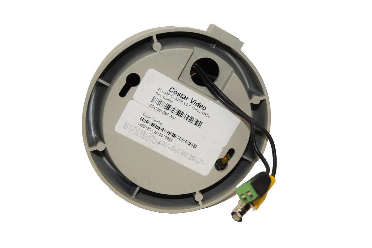 Used Costar CDC3510MFWV 2.8-12mm Dome Security Camera