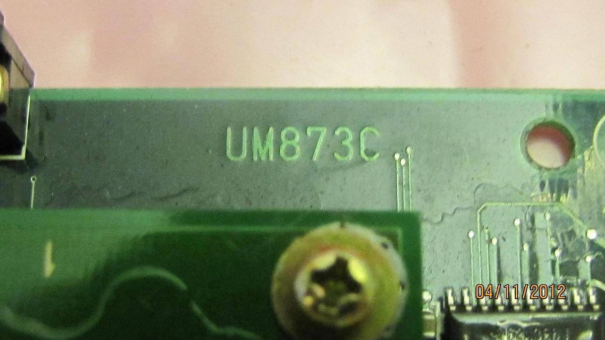 Used NACHI CIRCUIT BOARD UM873C WITH NACHI CIRCUIT BOARD UM858