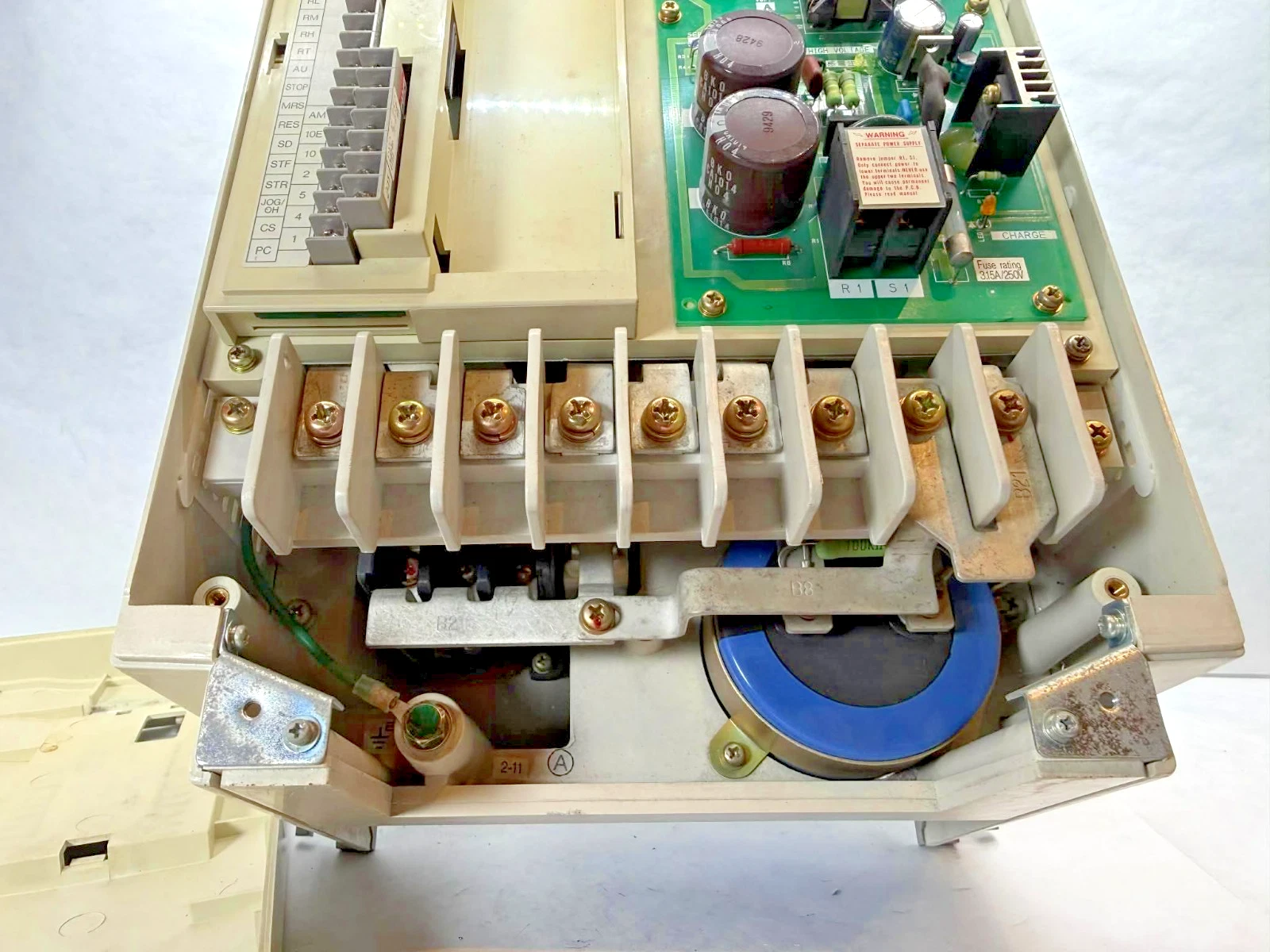 Used Mitsubishi Freqrol A-200 15hp Inverter Drive FR-A220-11K-TF2 FRA22011KTF2