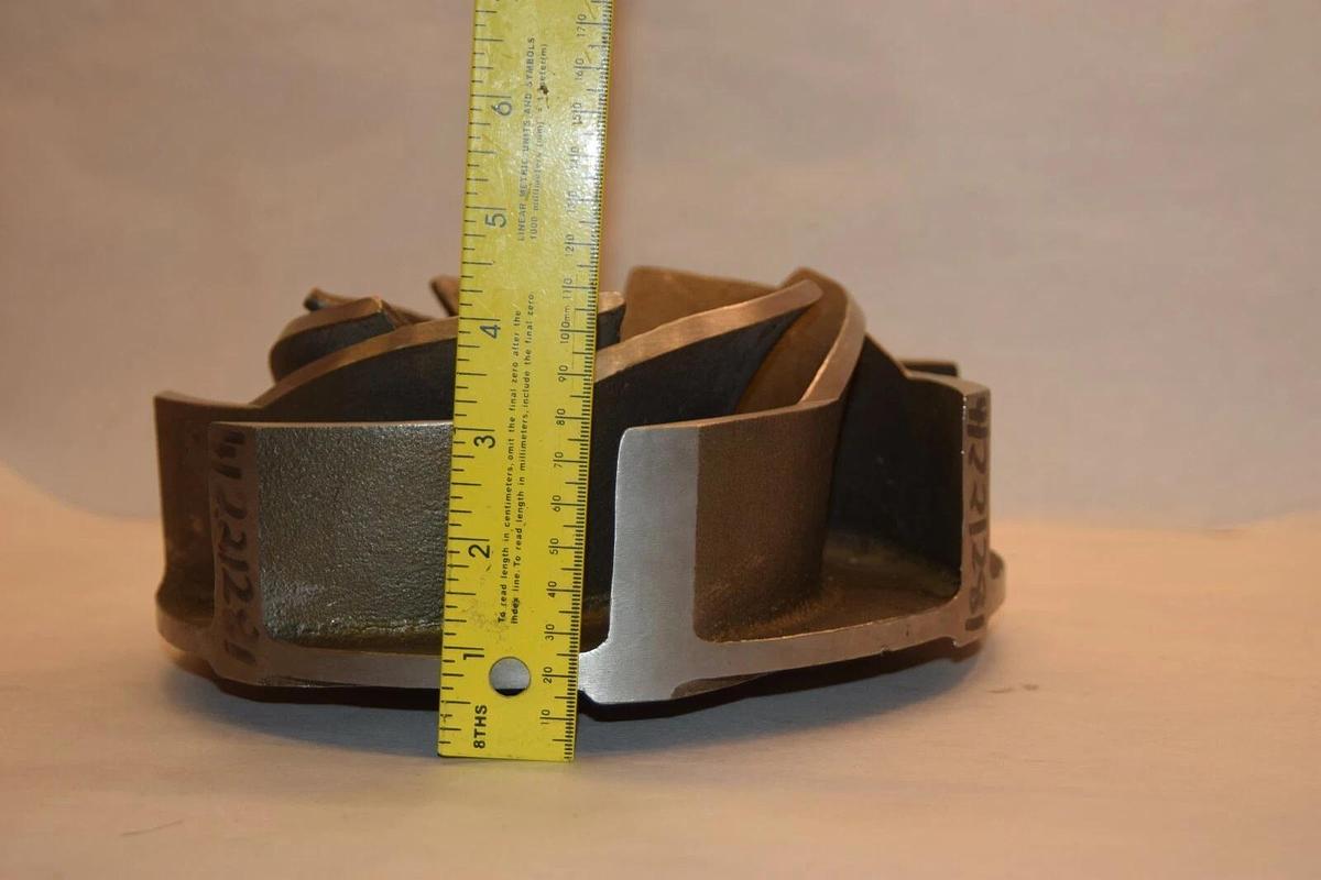 Goulds CN7M, 44221281 10" Diameter Impeller - 41221281 20-25-10-0-0 W013 (NEW)