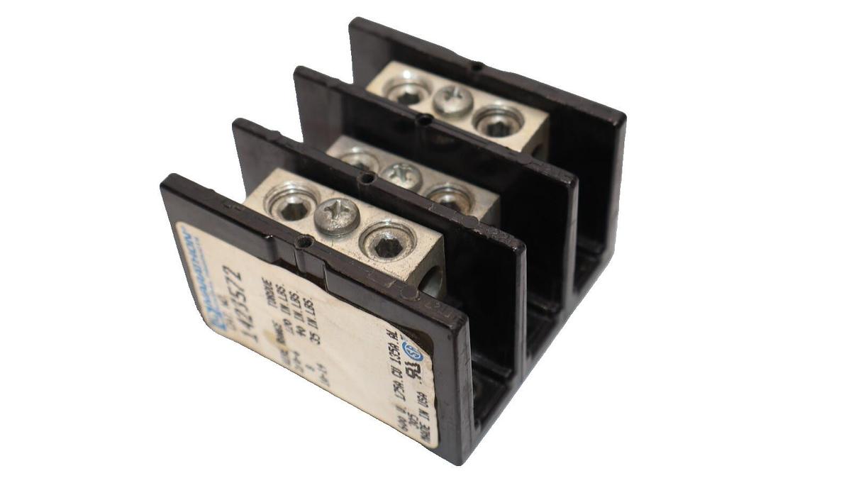 Used MARATHON 1423572 600V 175A 3P Terminal Block