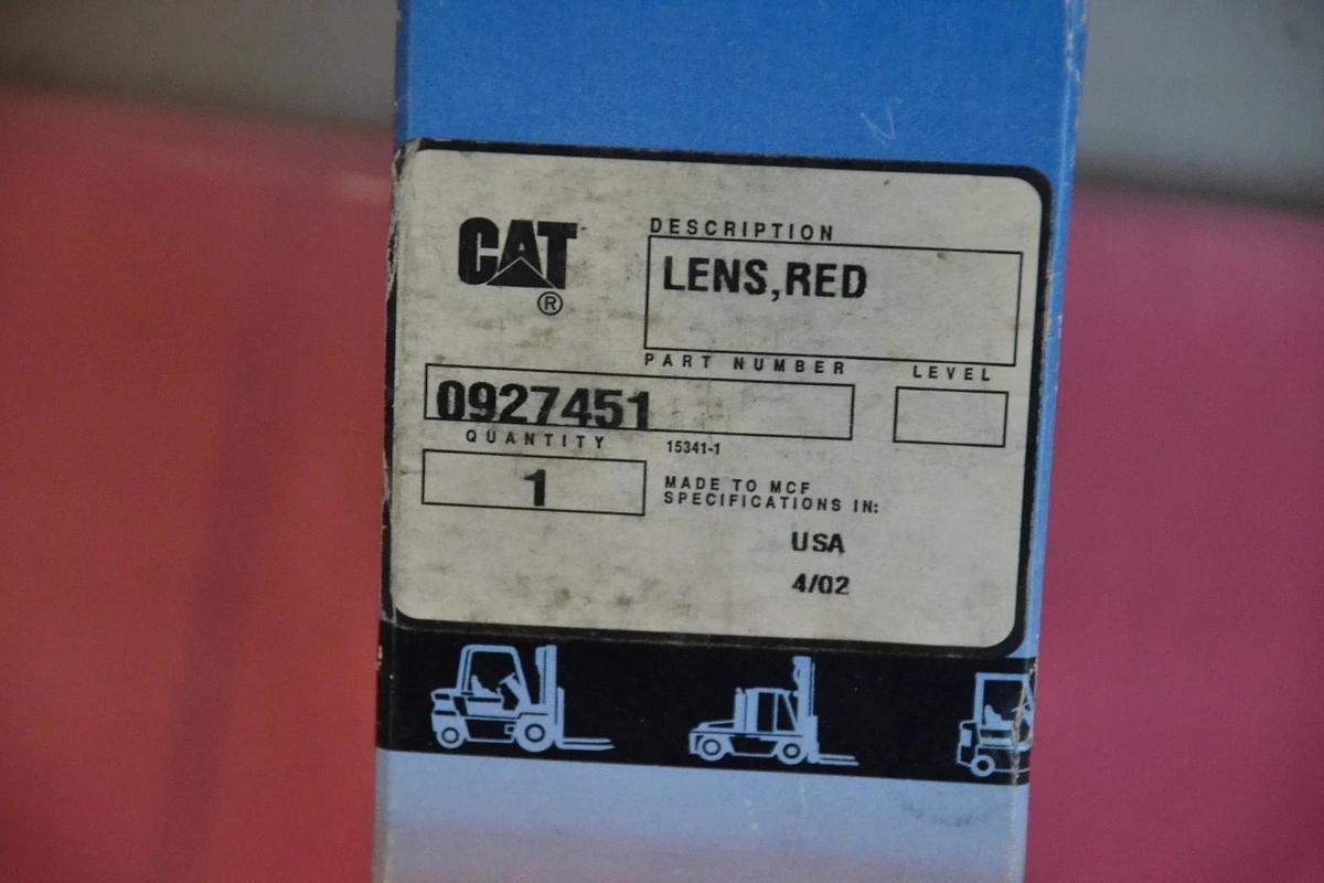 CAT RED LENS 0927451 NEW