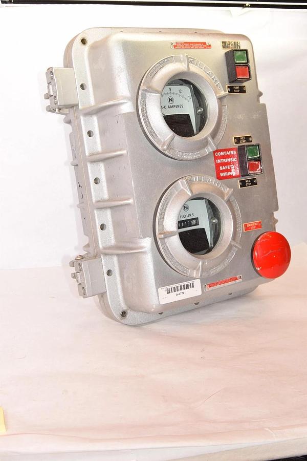 Used KILLARK SPM-13656-B XJB-10163 Explosion Proof Electric Meter