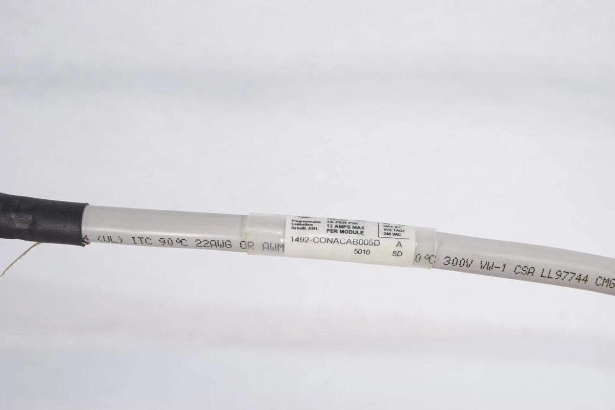 Used Allen Bradley 1492-CONACAB005D 12A Conversion Cable