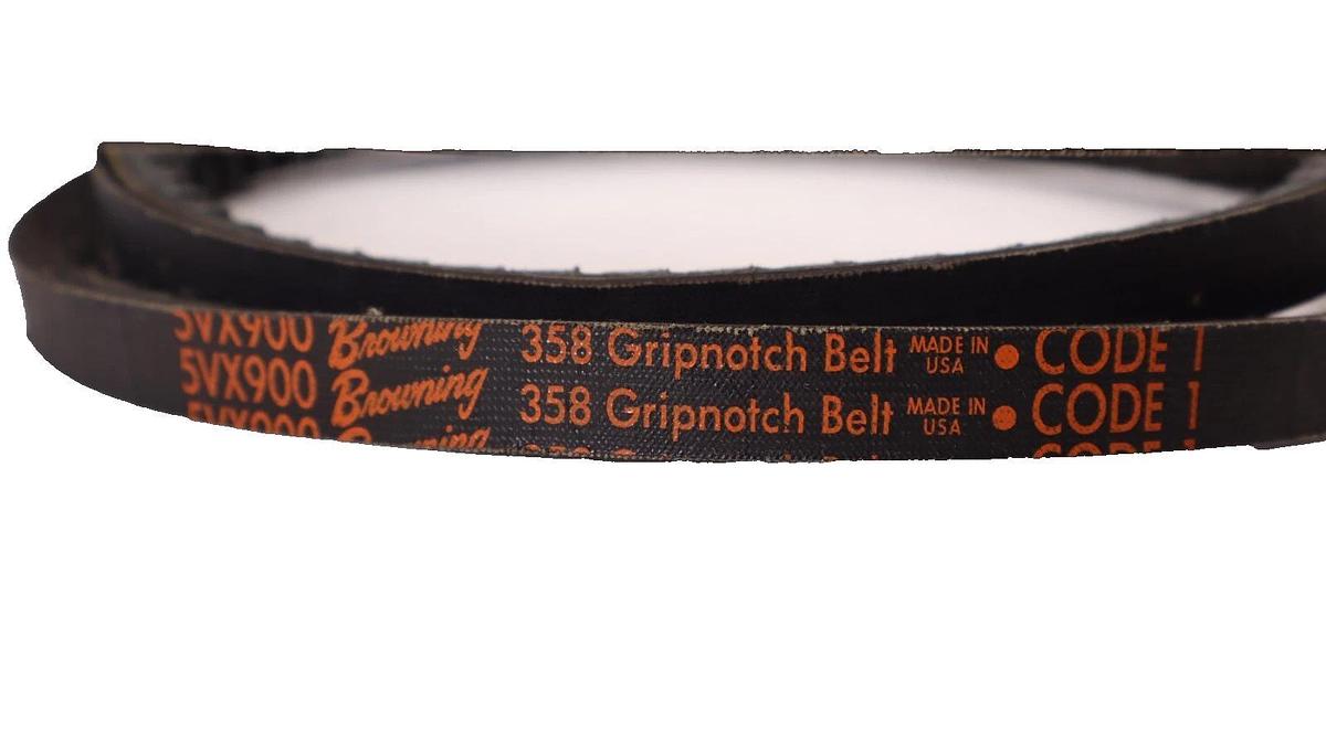 Browning 5VX900 358 Gripnotch Code 1 Cogged V-Belt USA (New)