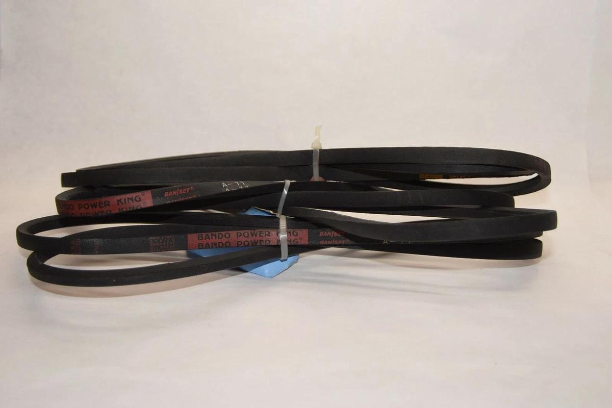 (NEW - Lot of 3) BANDO / THERMOID A-77 A 77 A77 Power King V-Belt
