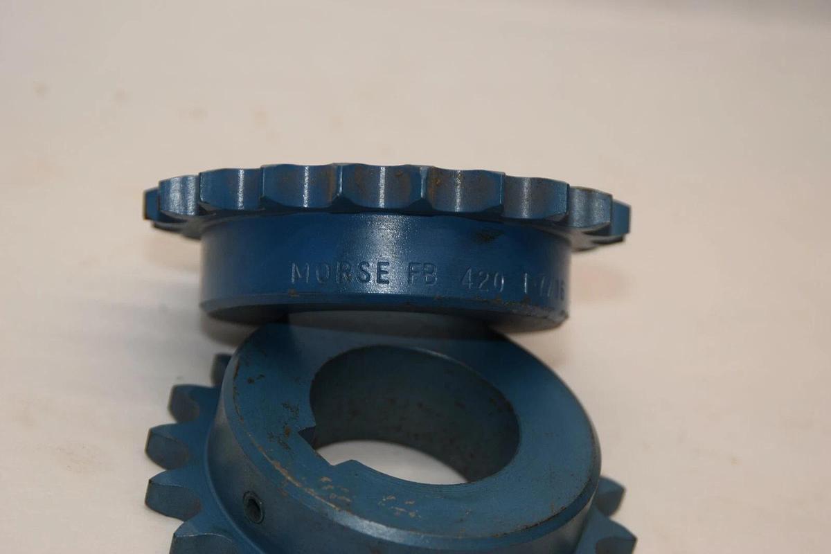 (NEW) MORSE FB 420 FB420 20 Teeth 1-7/16" Bore Sprocket
