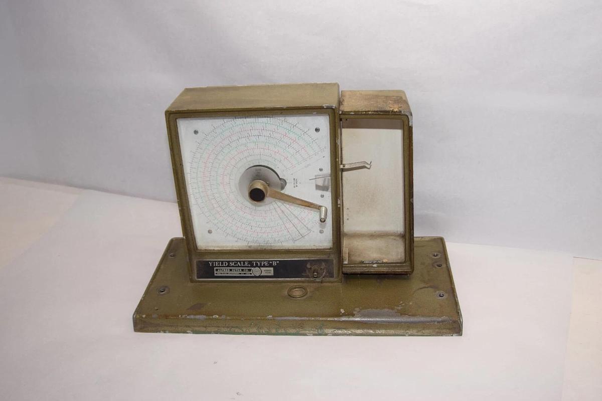 Used ALFRED SUTER CO. Type "B" Yield Scale