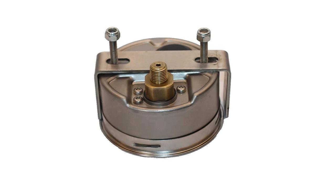 NOSHOK Back Connection Gauge 0-3000psi Liquid Filled 1/4 NPT 206.8 Bar (NEW)