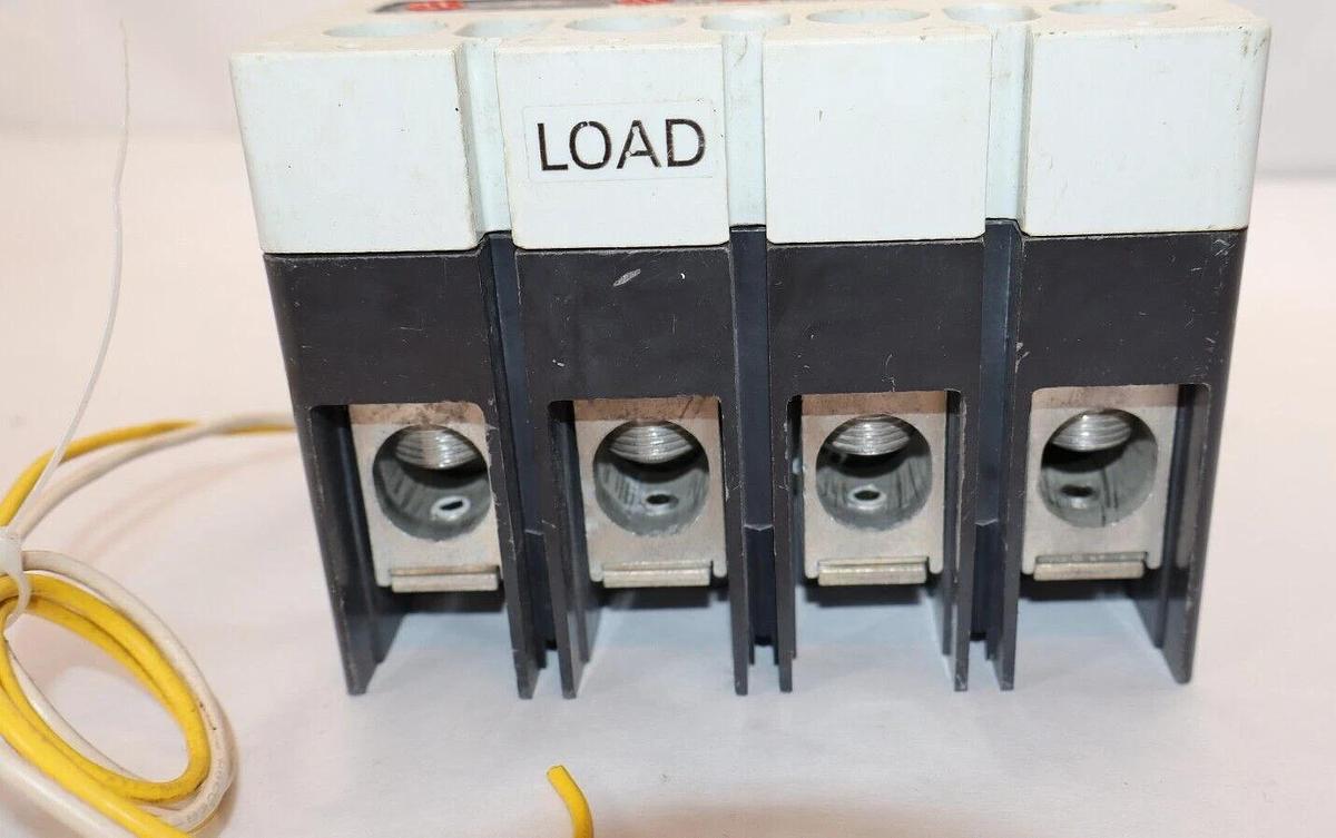 Used Westinghouse Cutler Hammer Circuit Breaker 250a JD35k JD4250F 4p 600v 225a trip
