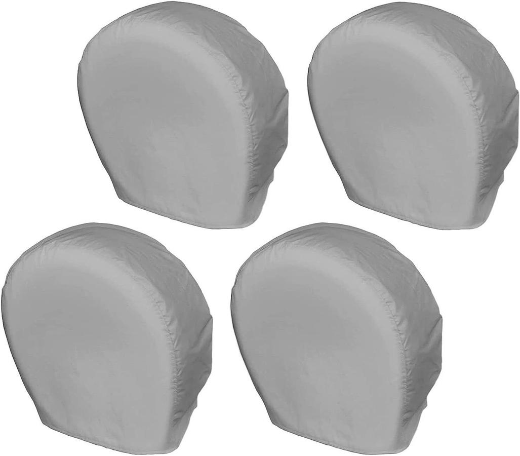 (NEW - Pack of 4) EXPLORE LAND 39" - 42" x 4 Grey Tire Cover