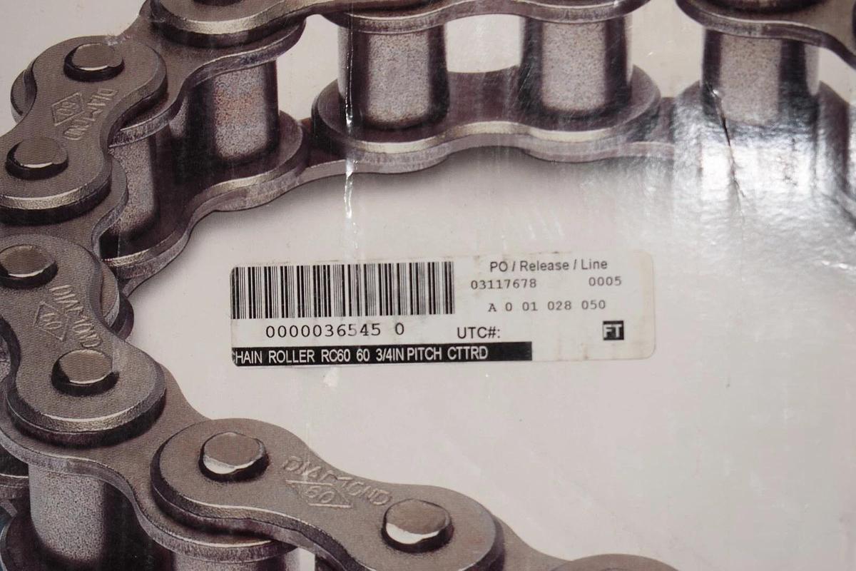 Diamond by Timken 10' Roller Chain X-3233-010 DMD-60-1C-10FT (NEW)