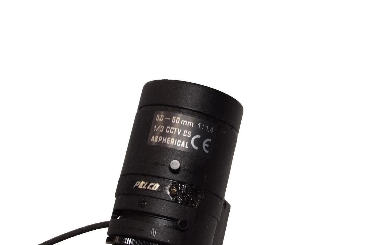 Used Weldex WDAC-5700C Digital Color CCD Camera with Pelco 5.0-50mm 1:1.4 Lens