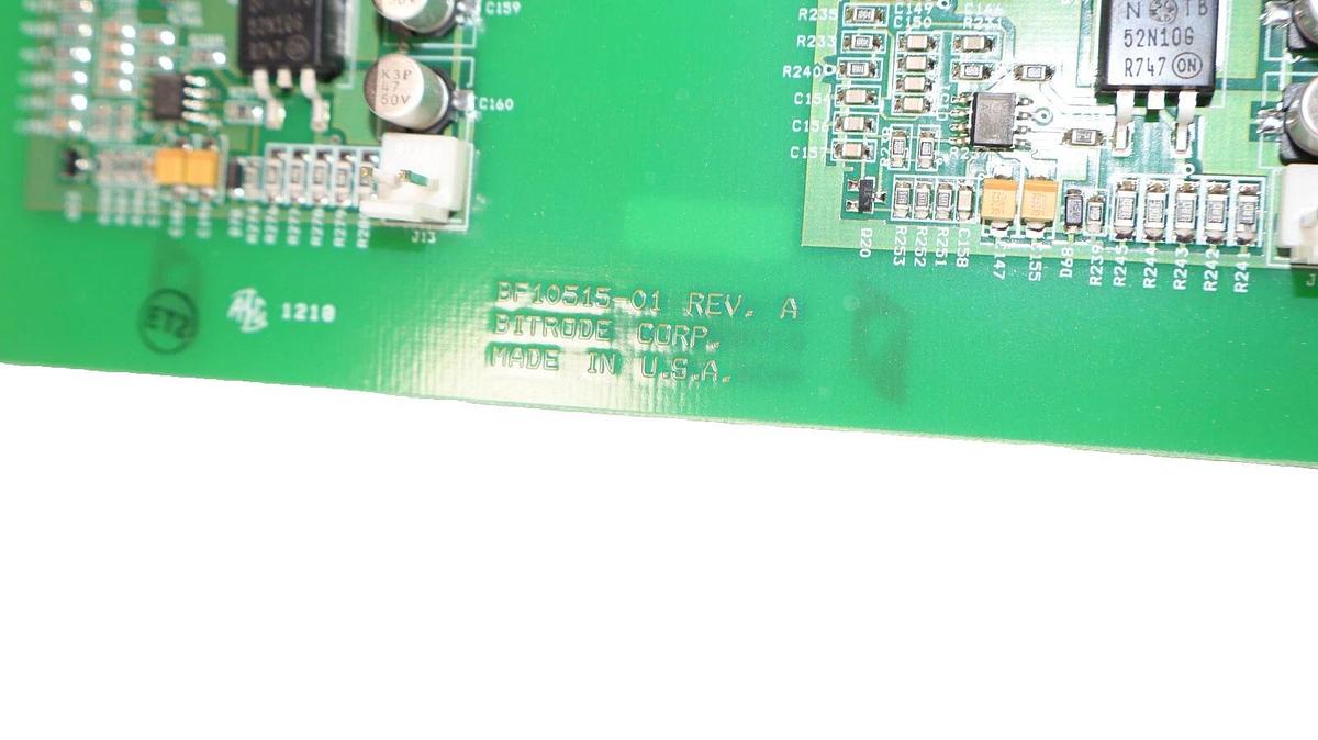 Used BITRODE CORP. BF10515-01 Rev. A Circuit Board