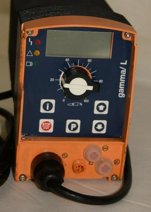 Used PROMINENT Metering Pump FLUID CONTROLS GALA0708PVT260UD413100 0-80 Gamma/L