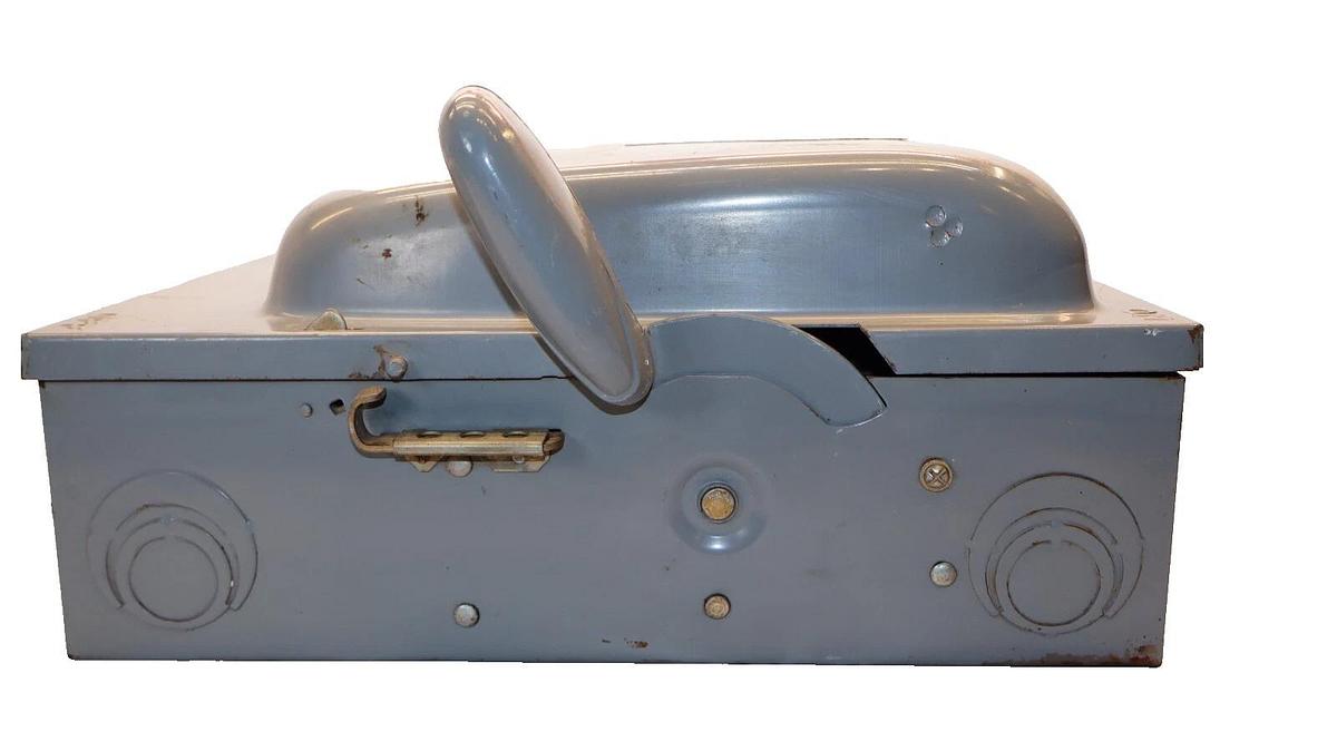 Used SQUARE D Safety Switch 100A 100 Amp 240 480 600vac 250v 3ph 3 phase